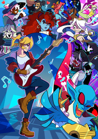 Illustration Rift of the Necrodancer